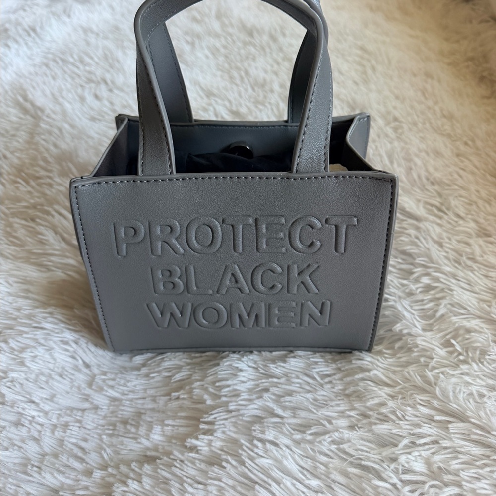 Gray Tote Bag